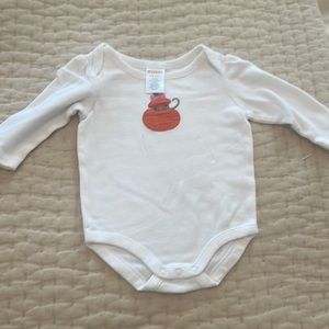 Gymboree pumpkin bodysuit